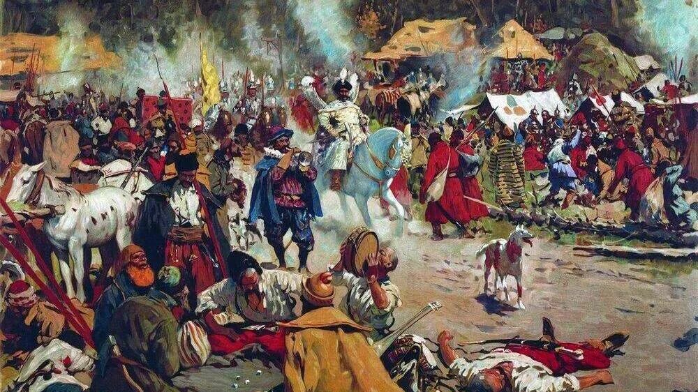 Смута 1613. Московское восстание 1611. Тушинский лагерь лжедмитрия ii. Человек сеющий раздор. Оборона волоколамска 1612.