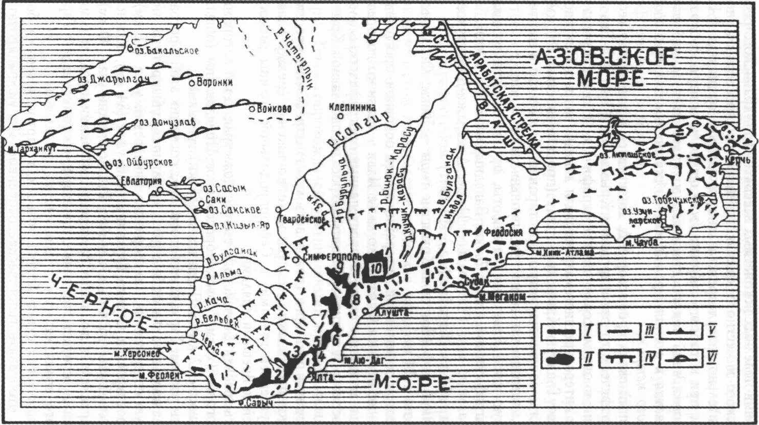Контурная карта крыма. Река Салгир на карте Крыма. Карта рек Крыма подробная. Орографическая схема Крыма. Реки Крыма на карте