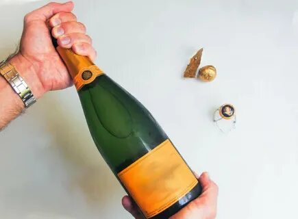 Как открыть шампанское с пластиковой бутылкой