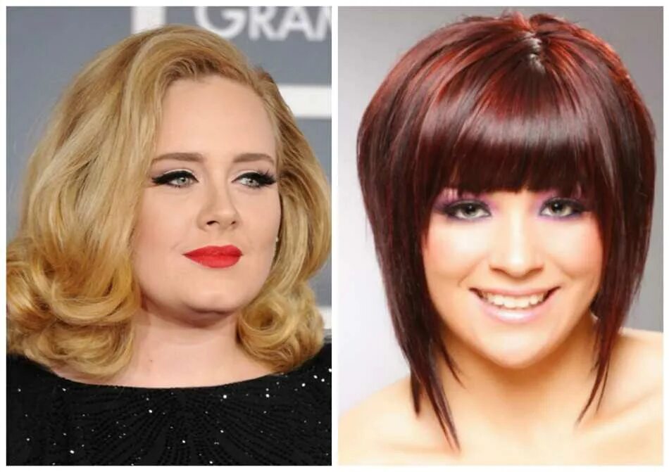 стрижки на пухлое лицо. очень жирные волосы. цвет волос толстого. натуральные длинные волосы. пухлая девушка с розовыми волосами.