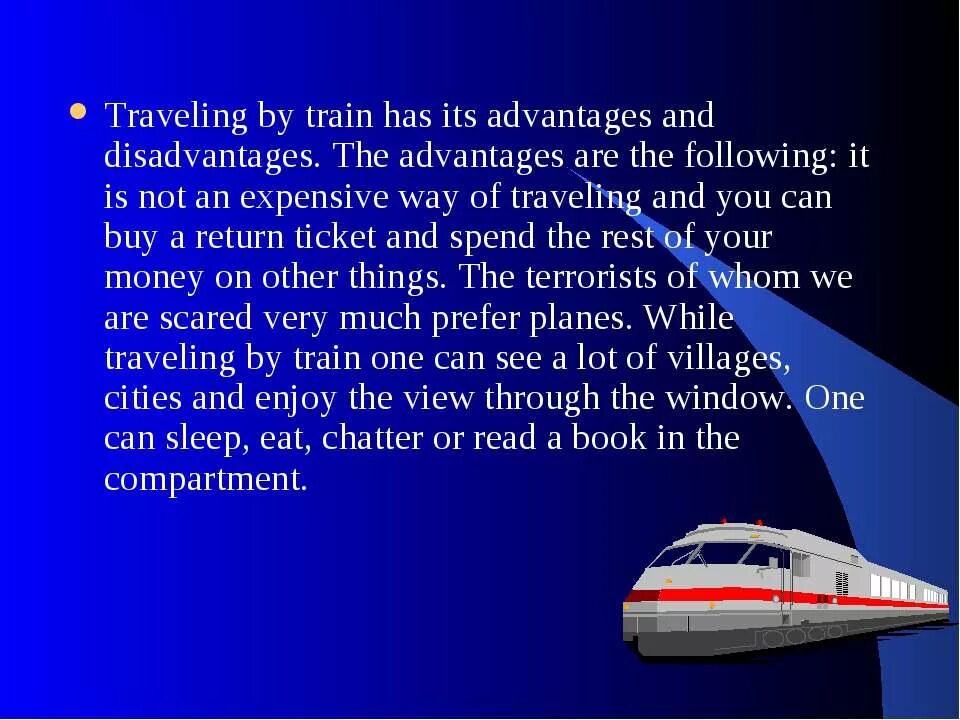 Travelling by Train топик. Презентация по английскому языку путешествие. Путешествие на самолете сочинение. Travelling by Train презентация. Путешествие на поезде на английском