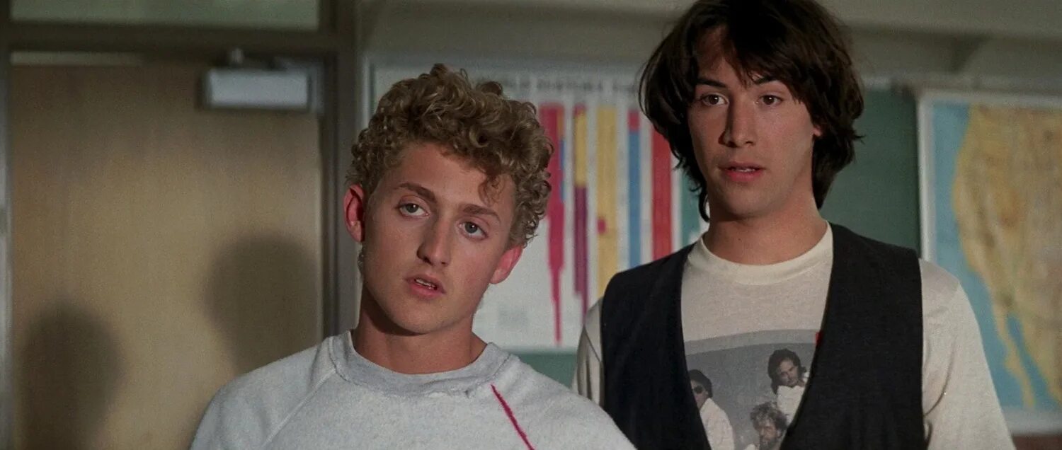 Невероятные приключения билла и теда. Невероятные приключения билла и теда 1989. Невероятные приключения билла и теда фильм 1989. Невероятные приключения билла и теда фильм 1989 киану ривз. Невероятные приключения билла и теда 1989.