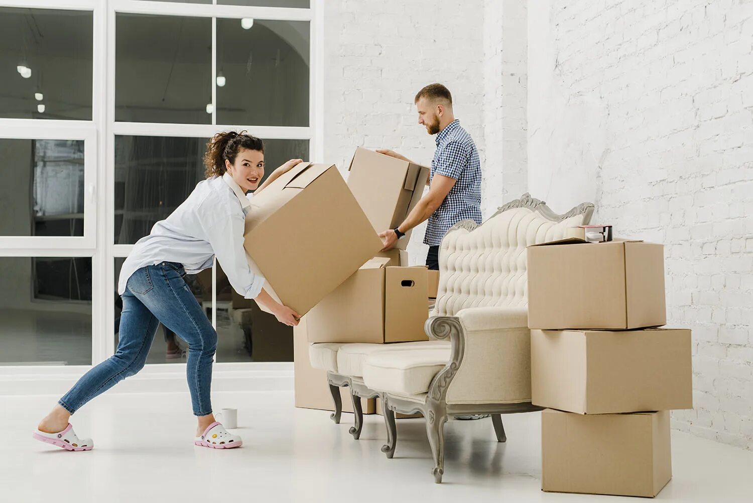Who is moving