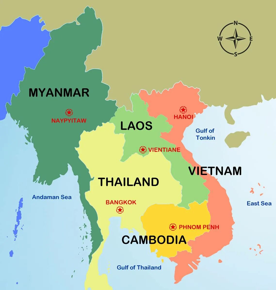 Лаос особенности страны. Лаос Камбоджа Вьетнам на карте. Карта Лаоса и Тайланда. Карта Лаоса и Вьетнама. Вьетнам и Тайланд на карте.