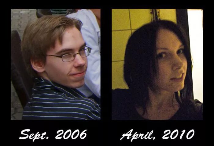 Трапы до и после гормонов. Превратили в девочку. Женские гормоны до и после. Мужчины с женскими чертами. Ashley mtf.