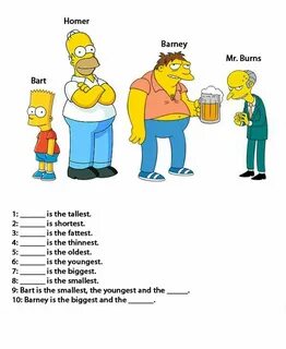 Comparative superlative pictures
