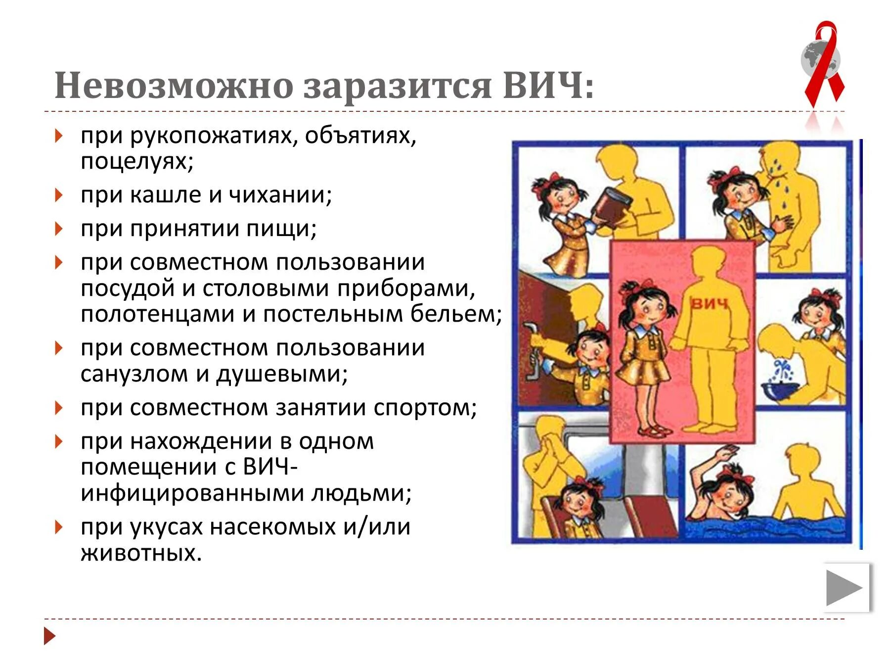 Как заболевают спидом. Как нельзя заразиться ВИЧ. Невозможно заразиться СПИДОМ. Как можно заразиться ВИЧ.