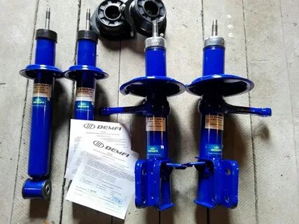 Передние газомаслянные амортизаторы