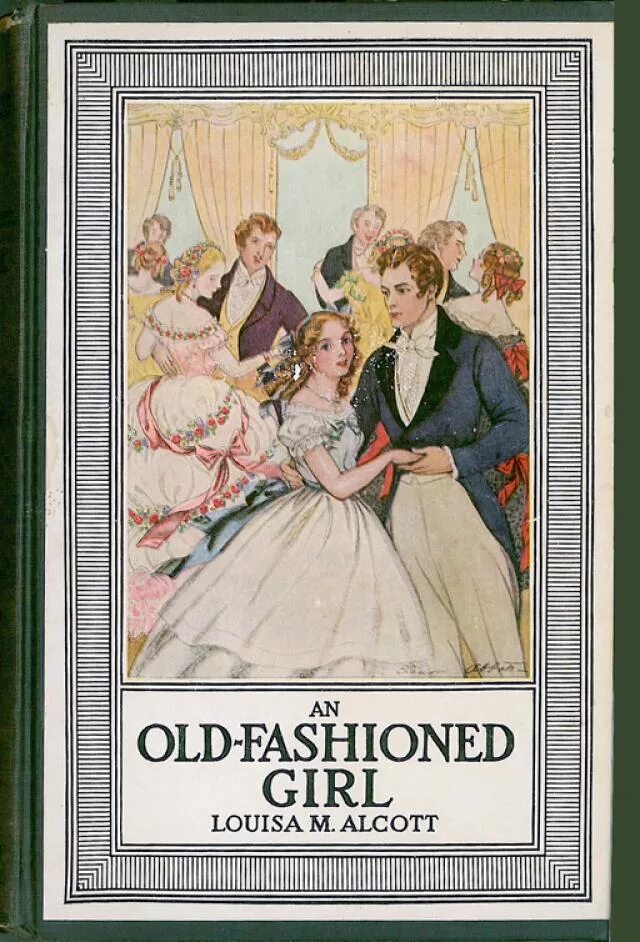 This is old book. Old Fashioned girl.