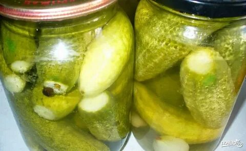 Маринуем огурцы большие