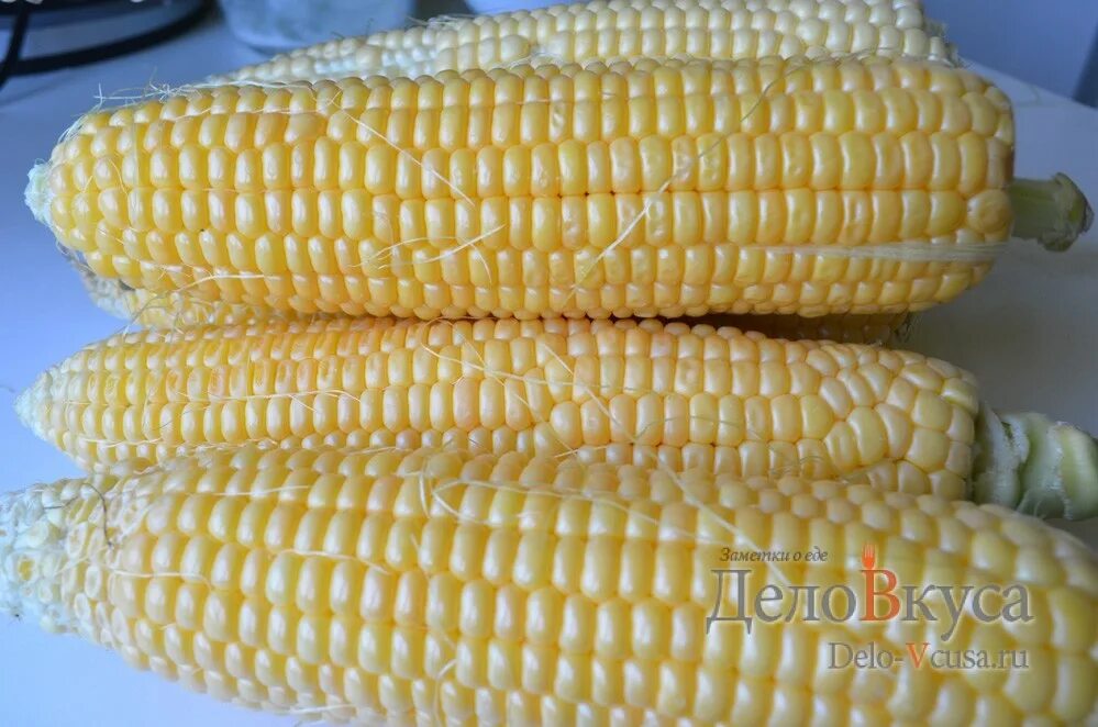 Как хранить молодую кукурузу