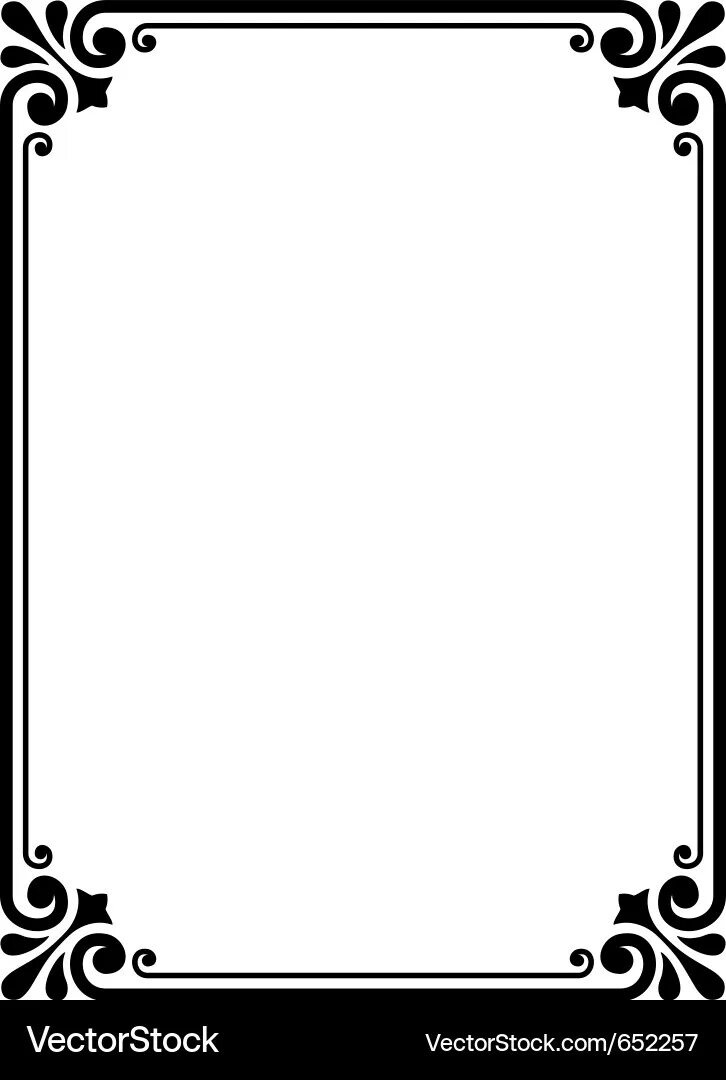 Border initial