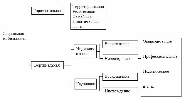 Бывает горизонтальное и вертикальное. Типы социальной мобильности схема. Социальная мобильность по Сорокину схема. Социальная мобильность горизонтальная и вертикальная схема. Виды социальной мобильности схема с примерами.