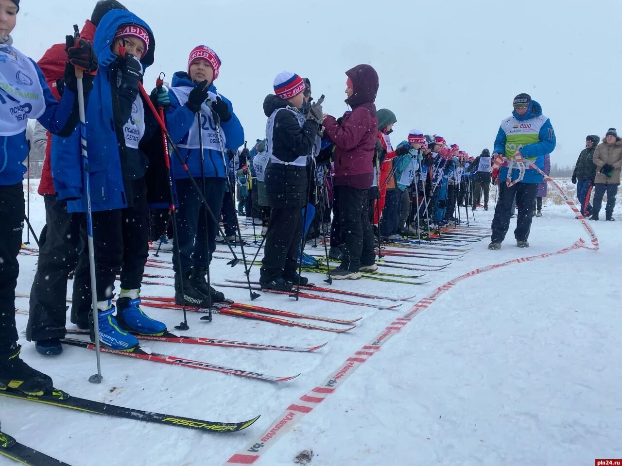 Лыжный спорт. Горнолыжный спорт. Лыжи на лыжне. Лыжня России 2023. Результаты лыжни россии
