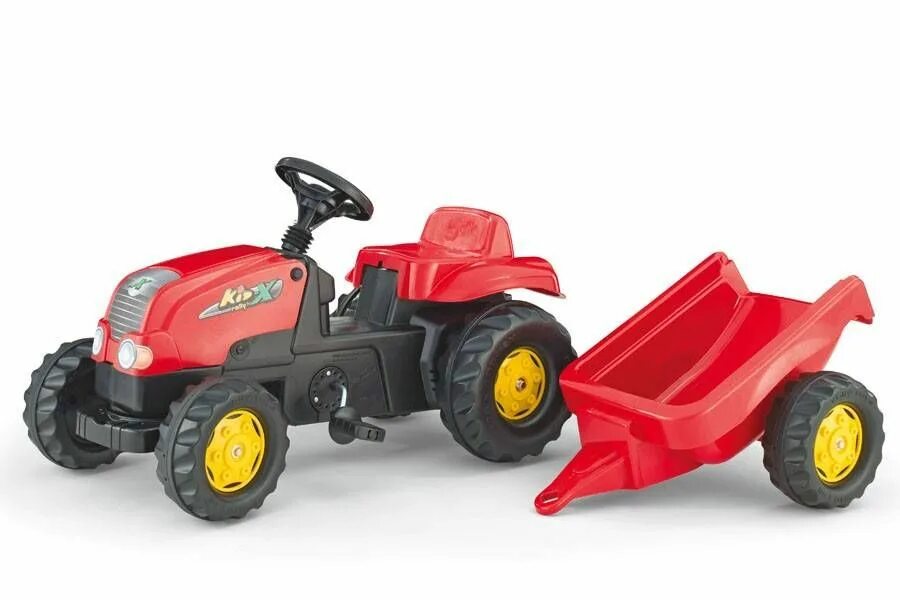 Детский трактор. Веломобиль Rolly Toys Kid-x. Веломобиль Rolly Toys Zetor Forterra 135. Трактор с прицепом Полесье педальный желтый. Детский трактор педальный с кузовом.