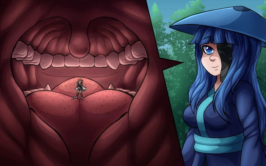 Vore drones. Rem vore.