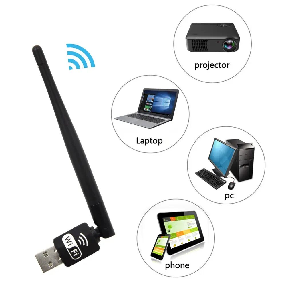 Купить wi fi bluetooth. Юсб ресивер Wi-Fi. Юсб Wi Fi адаптер. USB Wi-Fi адаптер с антенной. Selenga mt7601.