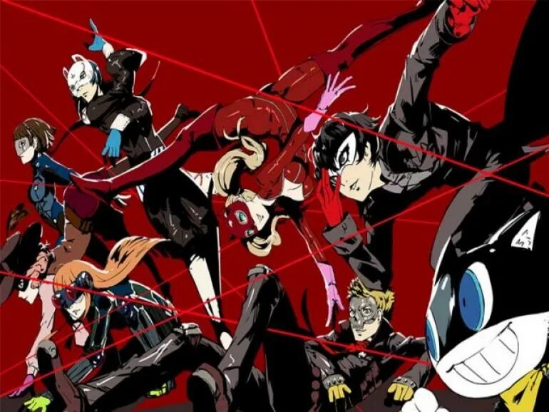 Persona phantom x дата выхода. Phantom Thief persona 5. Persona 5 Phantom Thieves. Persona 5 Strikers. Phantom Thief Sylphy.