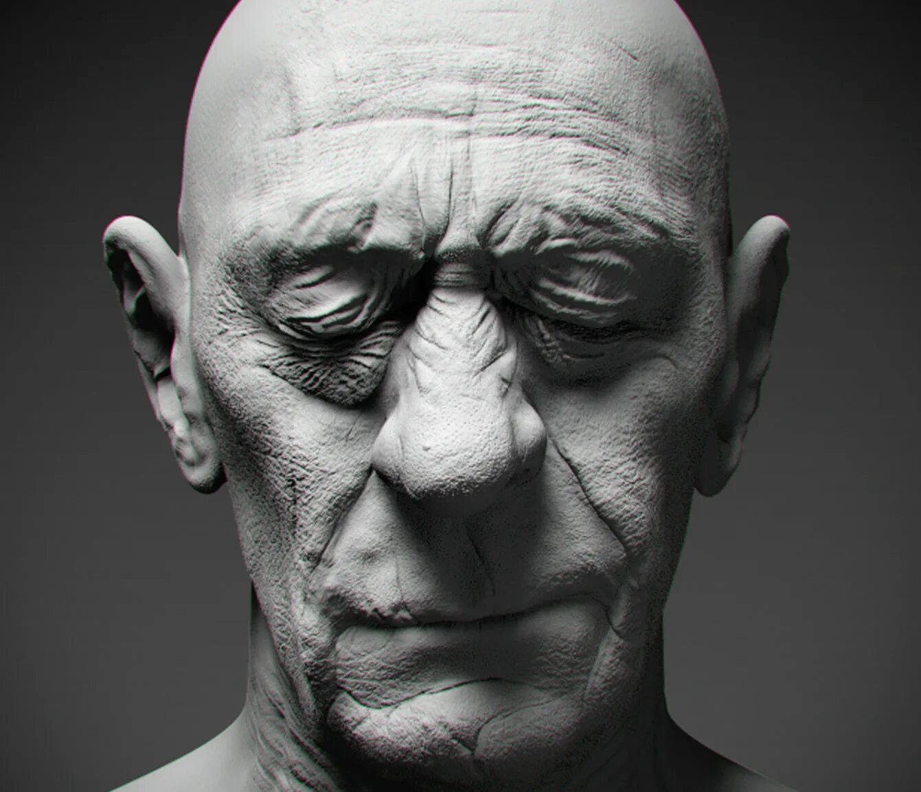 Old man new. Гипернатурализм портрет. Old man 3d. Old man 3d model. Лицо крупный план макро мужчина 3д модель.