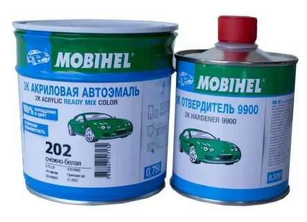 Двухкомпонентный автомобильные краски