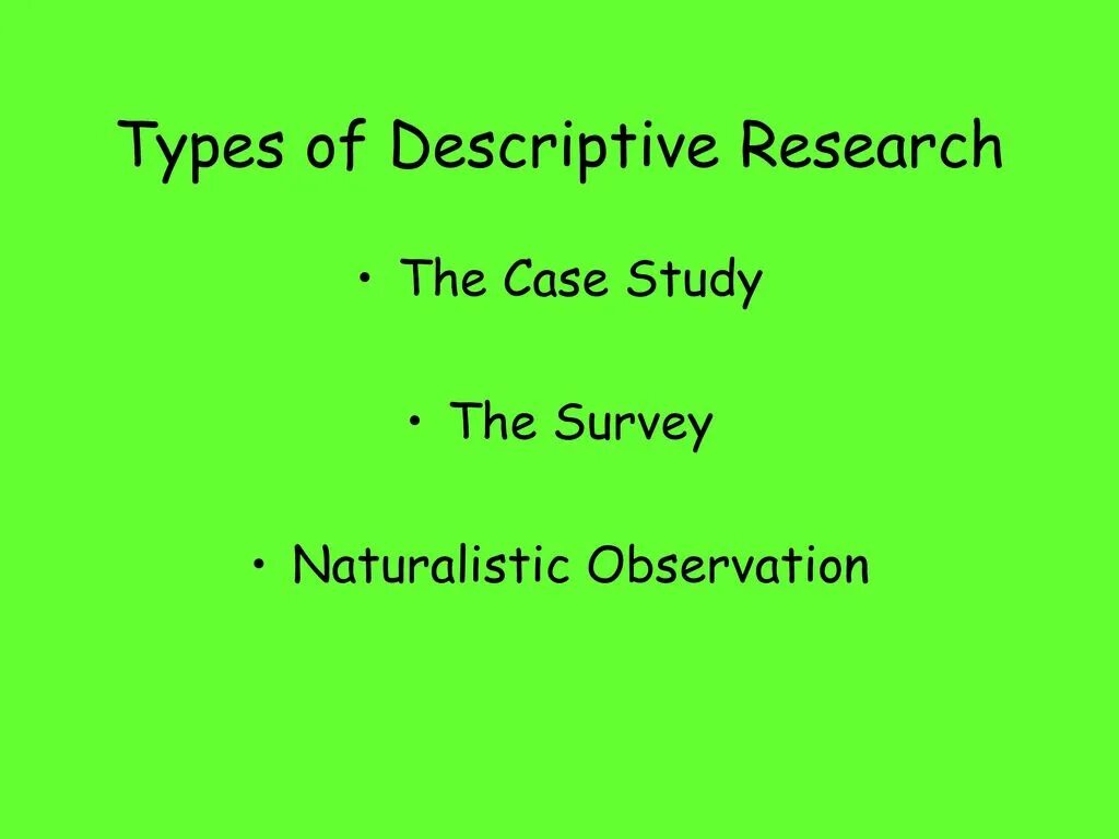 Type description. Descriptive research. types of descriptive research.