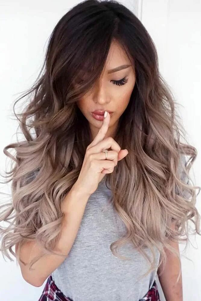 Какие волосы в моде 2024 женские 38 Fabulous Hairstyles For Long Faces Balayage hair, Bad hair, Ombre hair