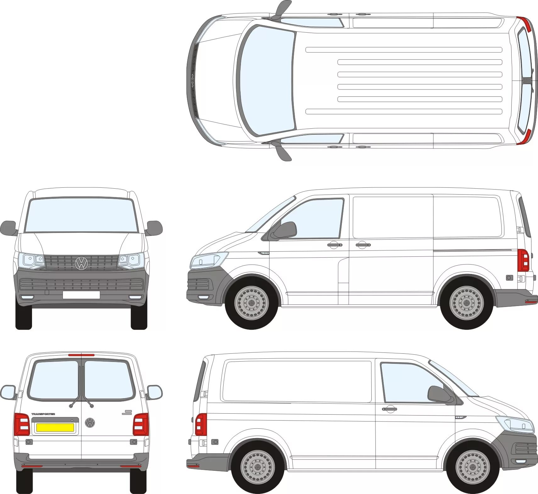 Размеры фольксваген транспортер т5. Volkswagen Transporter t4 фургон чертеж. VW Transporter t5 габариты. Volkswagen Transporter t5 чертеж. VW Transporter t6 габариты.