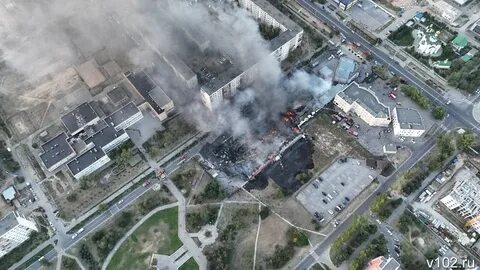 Что горит в волжском