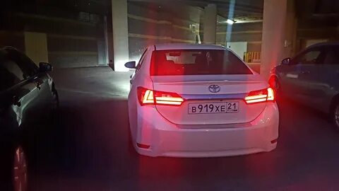 Лампы тойота королла е180