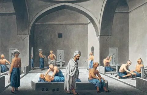 История первые бани