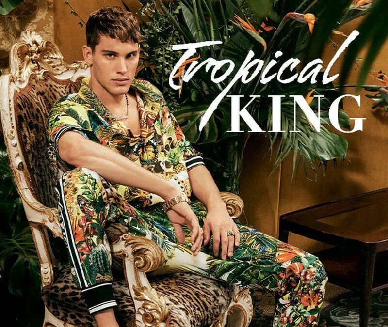 Дольче кинг мужские. Худи Dolce Gabbana Tropical King. Dolce Gabbana Tropical King. Кэти Кинг Дольче Габбана. Dolce Gabbana Tropical Love.