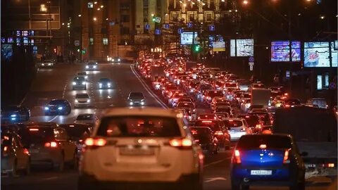 Пробки вечером