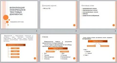 Визуализация информации в текстовых