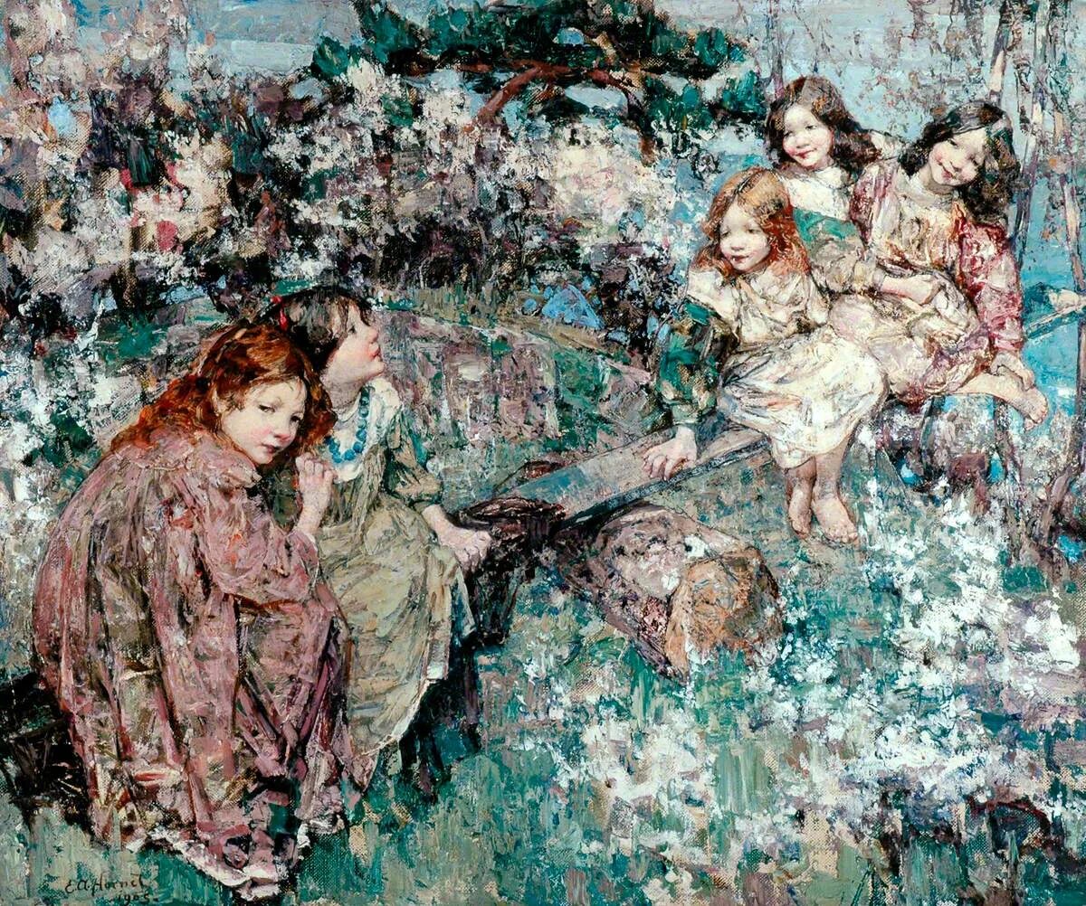 Edward Atkinson Hornel 1864 1933. Art term