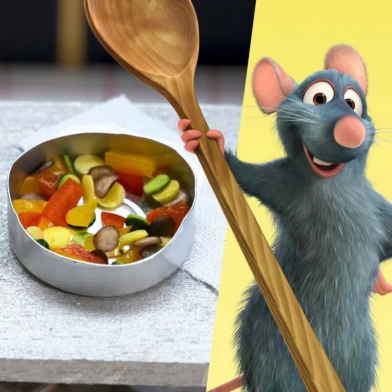 Реми Рататуй. Повар Реми из м/ф Рататуй. Ratatouille dish