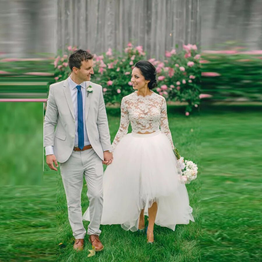 свадебное платье жениха. красивые пары в свадебных нарядах. стильные свадебные платья. костюм жениха. костюм жениха и невесты.