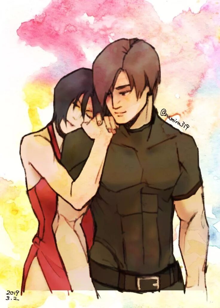 Ada wong x leon. Leon kennedy x ada. resident evil leon x ada.