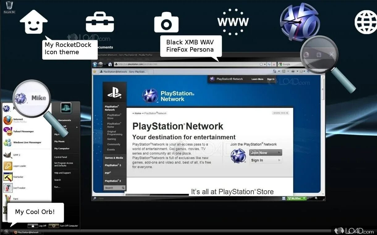 Microsoft windows vista playstation 4. Ps3 ps4. Windows playstation 3. Темы для playstation 3. Плейстейшен 3.