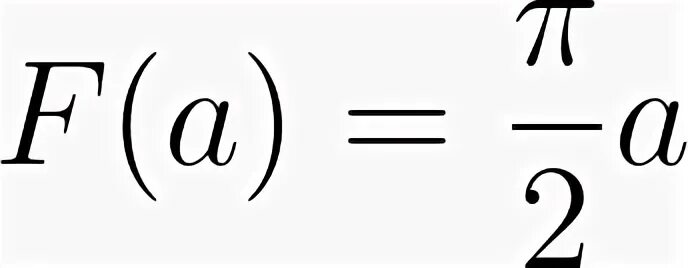 Frac pi 2
