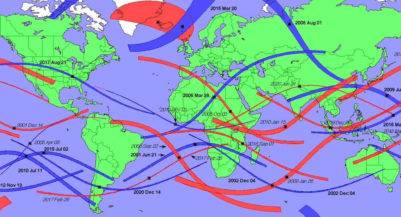 Солнечное затмение карта. Карта солнечного затмения. Карта полных солнечных затмений. Карта солнечного затмения 2026. Карта солнечных затмений 21 век.
