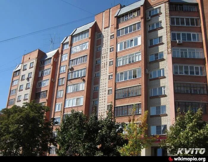 Полесская ул., 19 - Орёл многоквартирный жилой дом, строение 1997 года