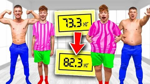 Кто быстрее потолстеет за 24 часа