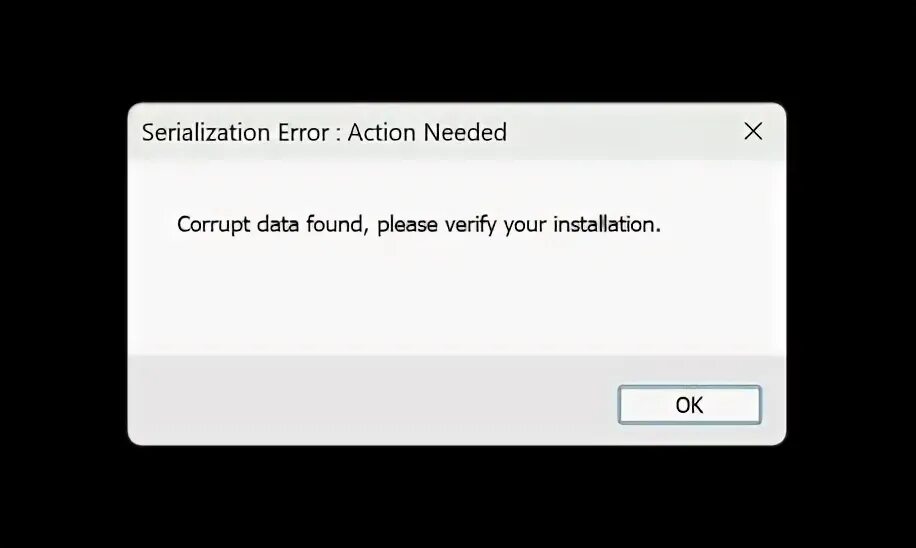 Included corrupted data. Included corrupted data