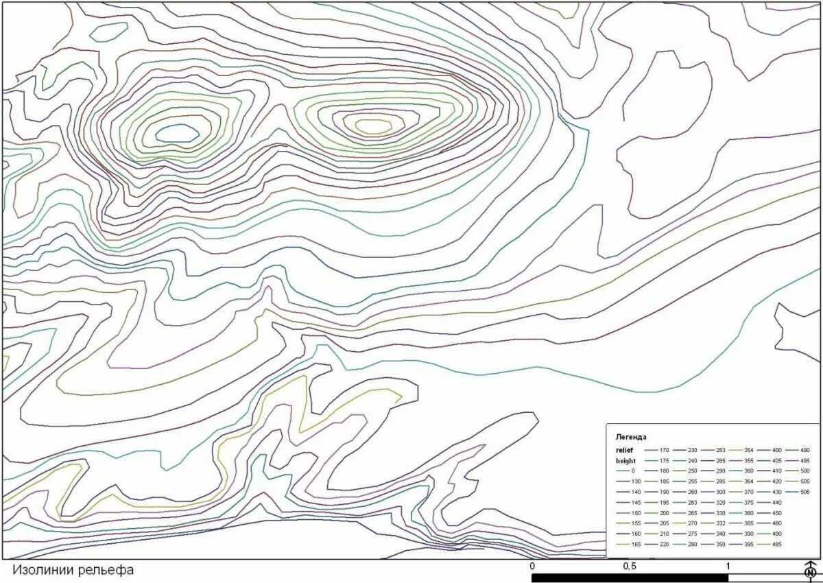 Изолинии рельефа. Изолинии горизонтали. Способы изображения рельефа горизонтали изобаты. Изолинии рельефа вектор.