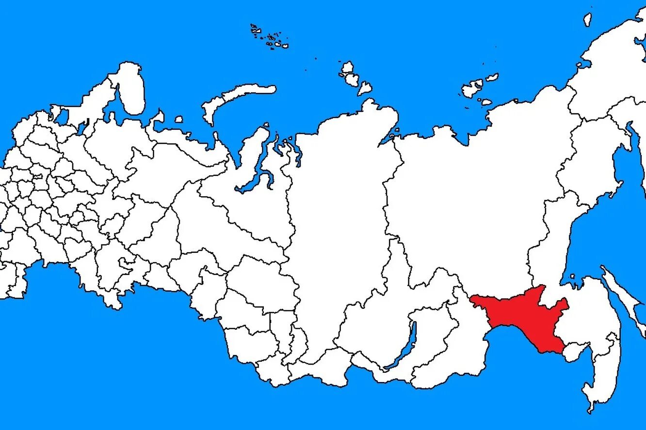 Карта России контурная с регионами и городами. Контурная карта России с границами регионов. Субъекты России на контурной карте России. Контурная карта России с областями.