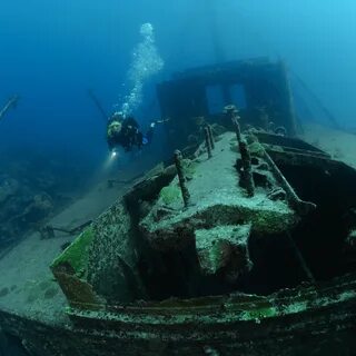 Bermuda triangle shipwreck snorkel