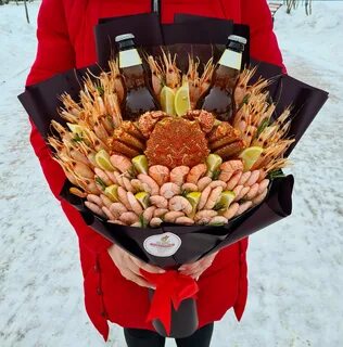 Букет из креветок