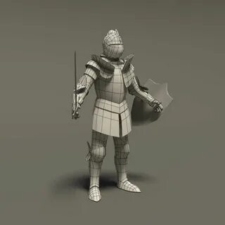 Blender knight