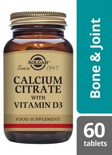 Solgar calcium magnesium with vitamin