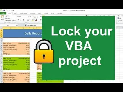 Project locked